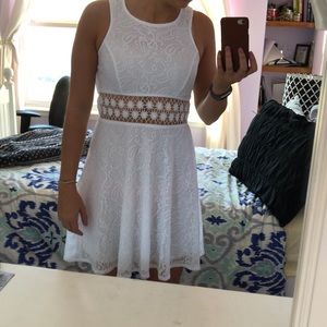 White summer dress